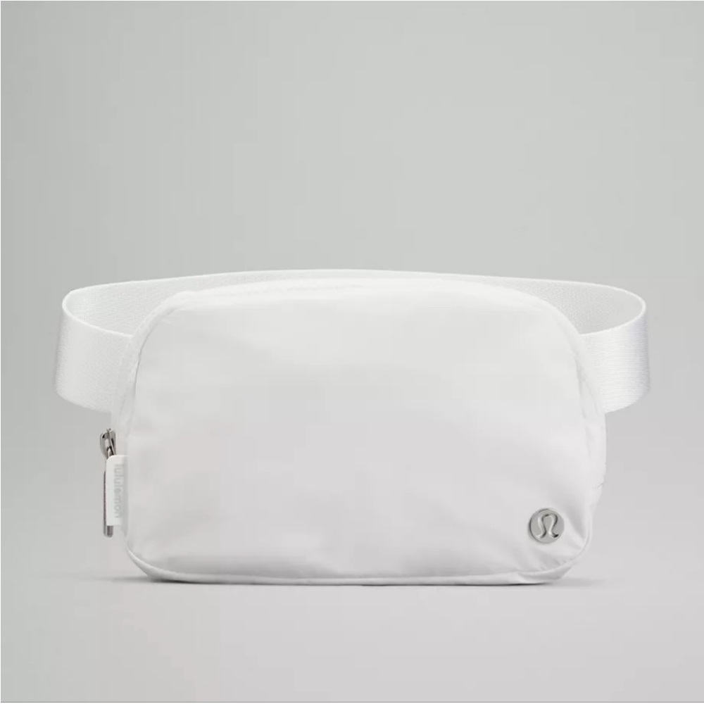 White Lululemon Belt Bag